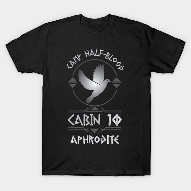 Cabin #10 in Camp Half Blood, Child of Aphrodite – Percy Jackson inspired design T-Shirt by NxtArt